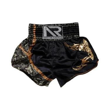 Imagem de Calções De Boxe Muay Thai Em Poliéster Satin Para Homens, Mulheres E C