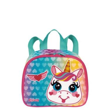 Imagem de Lancheira Pequena Sestini M Unicórnio Colorido, Colorido