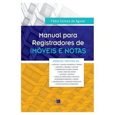 Imagem de Manual Para Registradores De Imoveis E Notas