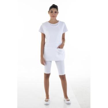 Imagem de Conjunto de Bermuda Legging Camiseta MC e Bata, Faxineira, Baba, Arrum