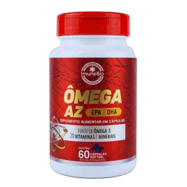 Imagem de Ômega 3 A Z 1400Mg 20 Vitaminas e Minerais EPA DHA 60 Caps. Softgel Im