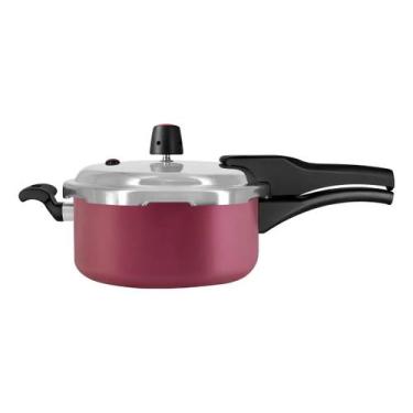 Imagem de Panela de Pressão 3 Litros Antiaderente Premium Fechamento Externo Pan