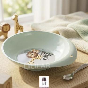 Imagem de Prato Decorado Bowl Tigela Infantil Pratinho Bebê 750ml COR:SAFARI - P