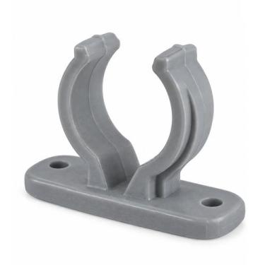 Imagem de Suporte Porta Remo Curto Cinza Barco Lancha Caiaque - Noster Náutica