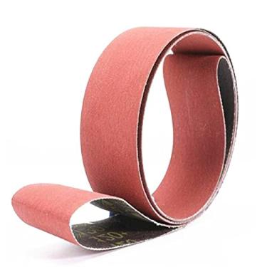 Imagem de 5 pcs 2100 * 50mm 984f Cinto abrasivo de cerâmica alumina cinto abrasivo máquina cinto abrasivo cinto P36 p60 p80 p120 YYDFPIIA (Size : P36)