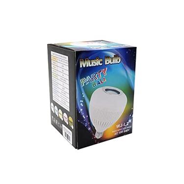 Imagem de heaven2017 Música sem fio Bluetooth E27 LED lâmpada tocando alto-falante lâmpada luz com controle remoto