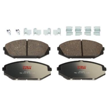 Imagem de TRW Conjunto de pastilhas de freio a disco TPC0793 para Honda Odyssey: 1999-2004 e outras aplicações frontais, preto