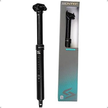 Imagem de Sentec Canote Retratil Hidraulico Alumínio 30.9 X470mm 150mm Bicicleta de Montanha Preto/Rosa