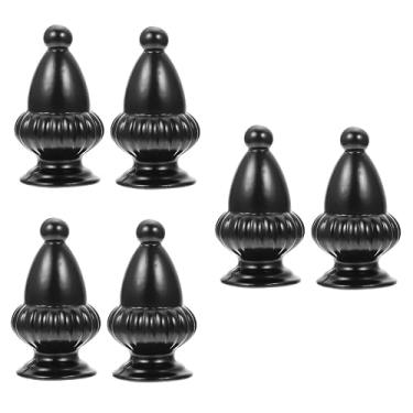 Imagem de OSALADI 6 Peças Botão De Sombra Botão De Lâmpada Decorativa Tampa Da Lâmpada De Mesa Botão De Lâmpada De Luminárias De Interruptor Abajur Liga De Zinco Vintage Girar Lâmpada Antiga