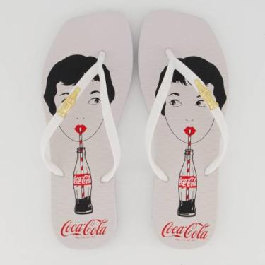 Imagem de Chinelo Coca Cola Londres Square Feminino 33-34