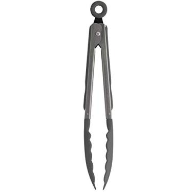 Imagem de Pegador De Carne Talher Cozinha Pinça De Grelhados Salada Chumbo