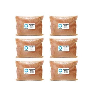 Imagem de Kit 6 Resina Mista Purolite Mb475 Filtro Deionizador Osmose