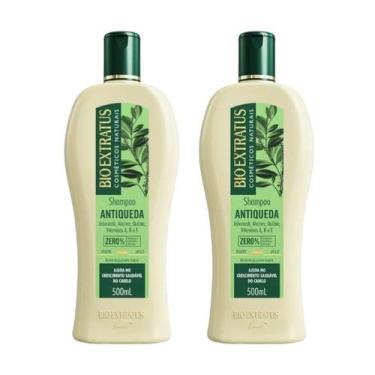 Imagem de kit 2 Shampoo Antiqueda Jaborandi 500 ml Bio Extratus - BIOEXTRATUS