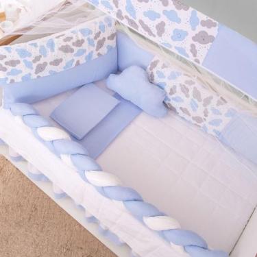 Imagem de Kit Protetor Berço Americano 11 Peças Imperial Gota De Amor - BabyAcon