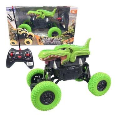 Imagem de Carro Controle Remoto 4x4 Dino Off Road Recarregável USB Cores Variada