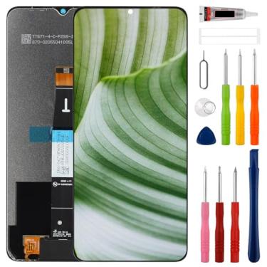 Imagem de SWARK Novo visor LCD compatível com BLU V91 V0650WW [6,5 polegadas] Substituição de montagem digitalizador de tela sensível ao toque com kit de ferramentas de reparo atualizado