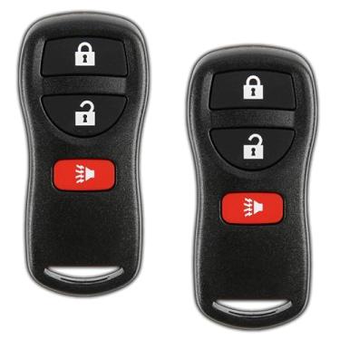Imagem de Controle remoto de entrada KeylessOption, substituição para chave de carro KBRASTU15, CWTWB1U733 (pacote com 2)