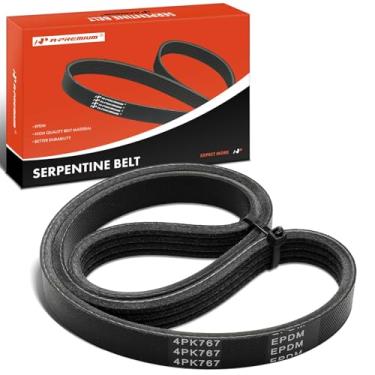 Imagem de A-Premium Correia de transmissão serpentina do motor compatível com Dodge, Acura, Mitsubishi, Plymouth, Smart e Suzuki Cars - Charger, Colt, Omni, Atos, Fortwo, Expo LRV, Integra, Colt, Horizon,