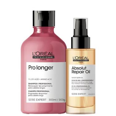 Imagem de Kit L'Oréal Professionnel Serie Expert Absolut Repair Oil Pro Longer D