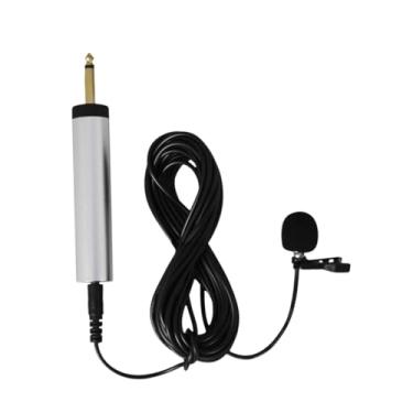 Imagem de Colaxi Condensador Microfone Mic Profissional estável Anti -interferência portátil com clipe para trompetes Violino Violino Violino Violino Violino