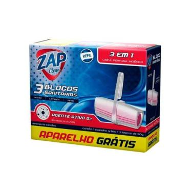 Imagem de Detergente Sanitário Bloco Aparelho Grátis Zap - FMSP