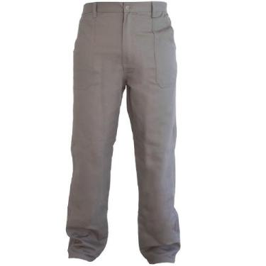 Imagem de Calça em Brim 1/2 Elástico Cinza G - 15500112-CIN - NEXUS