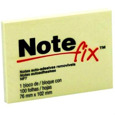 Imagem de Post-It Notefix NFX7 100 Folhas 76x102mm - HB004088702 - 3M