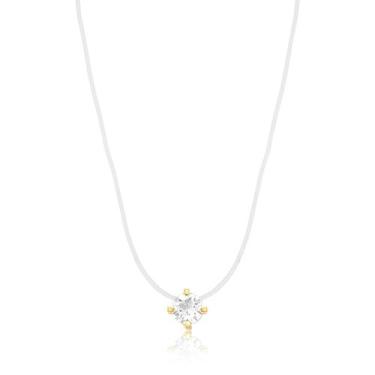 Imagem de Colar Ponto de Luz Dourado - VL ACCESSOIRES