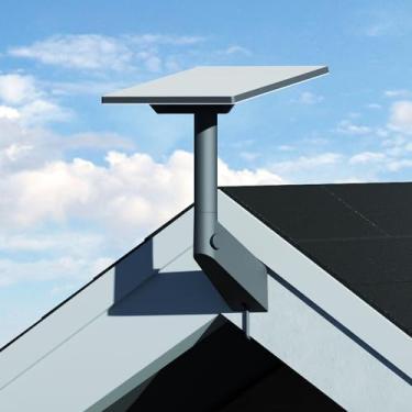 Imagem de Generic [OEM] Starlink Mini suporte de parede ou suporte de teto para minidisprato Starlink, cinza