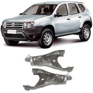 Imagem de Bandeja Renault Duster Dianteira (2010 Até 2017) Impacto - O Par - Imp