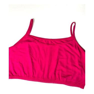 Imagem de Top Pink Cropped Viscolycra Tamanho Único Plus Size do 48 ao 54 - Wild