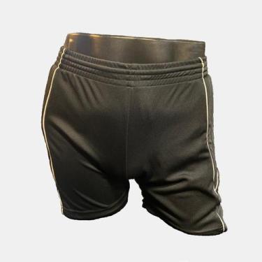 Imagem de Bermuda Goleiro Kanxa Classic Infantil, Unissex, M, Preto