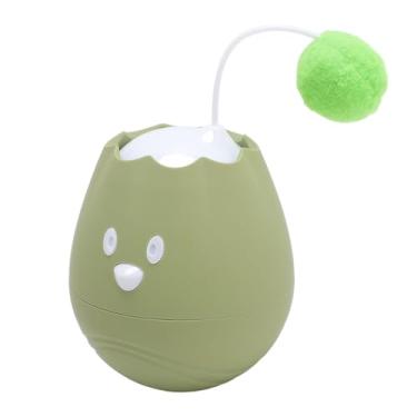 Imagem de Generic Gatinhos Eletrônicos de Brinquedo Eletrônico, Abs Interativo de Gato Brinquedo Stop Automático de Fácil Montagem Cofre Salvo Interno Interno (Verde)