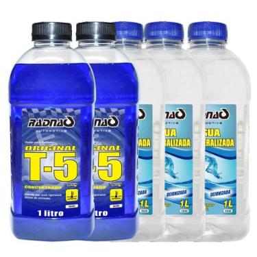 Imagem de Kit aditivo + agua desmineralizada troca radiador radnaq - marca, Sem 