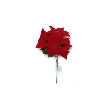 Imagem de Buquê Bico Liso Le com 5 Flores Vermelho