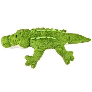 Imagem de Jacaré Pelúcia Grande Crocodilo 95cm Alligator Macio Fofo - Tuka Toy