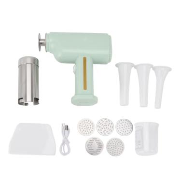 Imagem de AUNMAS 5 Em 1 Máquina de Macarrão Caseira Sem Fio, Fabricante de Macarrão Elétrico Recarregável USB Fabricante de Massas Elétricas Portátil Spaghetti Ramen Salsage Maker for Home Shop