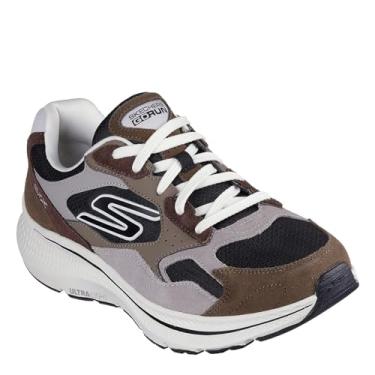Imagem de Skechers Go Run Consistent 2.0 Tênis masculino retrô, Marrom/preto, 42