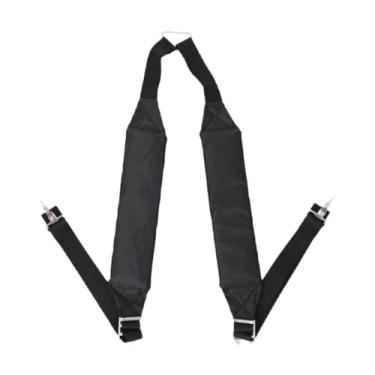 Imagem de MFMEXUL Cinto de Transporte com Alça de Arnês para Roçadeiras E Aparadores, Preto, Tamanho real