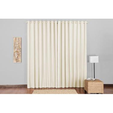 Imagem de Cortina Blackout Para Sala Quarto 2m X 1,70m 100% Poliéster - Rose Jor