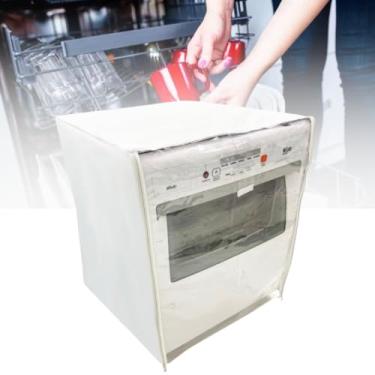 Imagem de CAPA PARA LAVA LOUÇAS BRASTEMP 6 E 8 SERVIÇOS TRANSPARENTE (BRANCO)