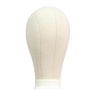 Imagem de OIIBWQ Suporte para Peruca de Modelo de Cabeça de Manequim, Suporte para Chapéu Feminino para Uso Pessoal, Negócios E Casa, Tamanho da cabeça 53cm