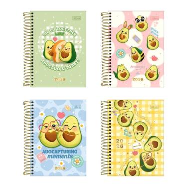 Imagem de Agenda espiral diária Abacute 2026 Tilibra