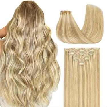 Imagem de Extensões de cabelo GOO GOO Real Human Hair 24 polegadas 140g 18D /22F