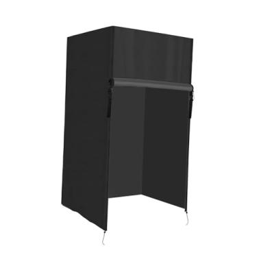 Imagem de Bothyi Capa para sauna externa 84 cm x 178 cm, tecido Oxford de substituição, à prova d'água, protetor contra poeira, para sauna, jardim de resort de