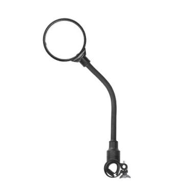 Imagem de Espelho retrovisor de bicicleta Espelho de ajuste de mangueira Espelho