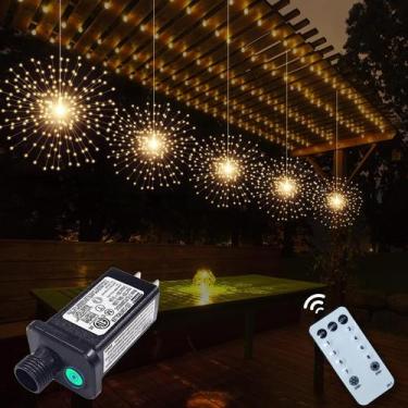Imagem de Controle remoto Starburst Lights SHUKAN 1000 LED de 8 modos