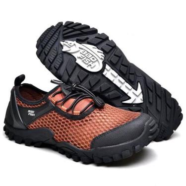 Imagem de Tênis Running Feminino Elástico Ajustável Esporte Conforto - Bad Fish,