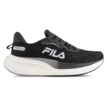 Imagem de Tenis fila racer speedzone feminino-preto/bege/cinza, Preto, Cinza, 39