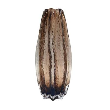 Imagem de Vaso Murano - Vidro - P13xL13xA30cm - Marrom - L Hermitage